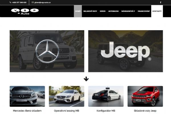 Modernizace webu firmy VSP Auto, s.r.o. Modernizace webu firmy VSP Auto, s.r.o.