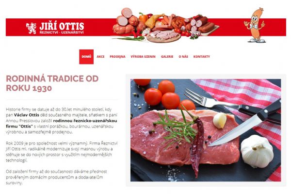 Jiří OTTIS - řeznictví - uzenářství Jiří OTTIS - řeznictví - uzenářství