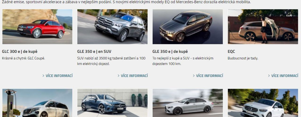Online prezentace ELEKTRO & HYBRID vozů Mercedes-Benz Online prezentace ELEKTRO & HYBRID vozů Mercedes-Benz