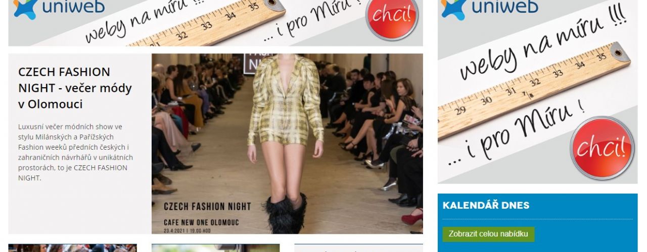 Spustili jsme zpravodajský portál REGIONOLOMOUC.CZ Spustili jsme zpravodajský portál REGIONOLOMOUC.CZ