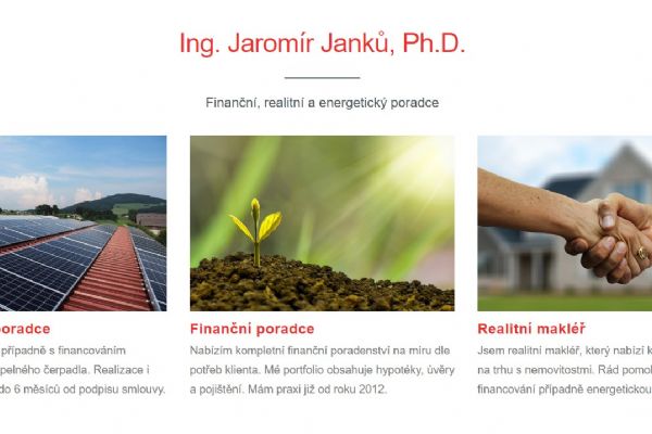 Ing. Jaromír Janků, Ph.D. Ing. Jaromír Janků, Ph.D.
