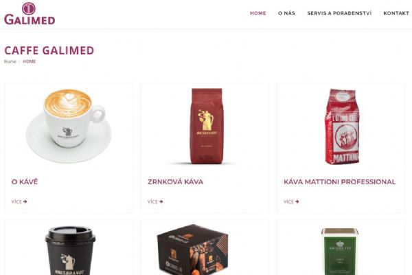Svět kávy na stránkách Caffe-Galimed.cz Svět kávy na stránkách Caffe-Galimed.cz