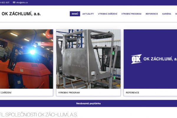OK ZÁCHLUMÍ, a.s. OK ZÁCHLUMÍ, a.s.